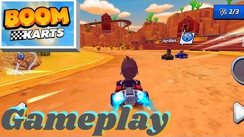 Boom Karts Gameplay Multiplayer Kart Racing | Android