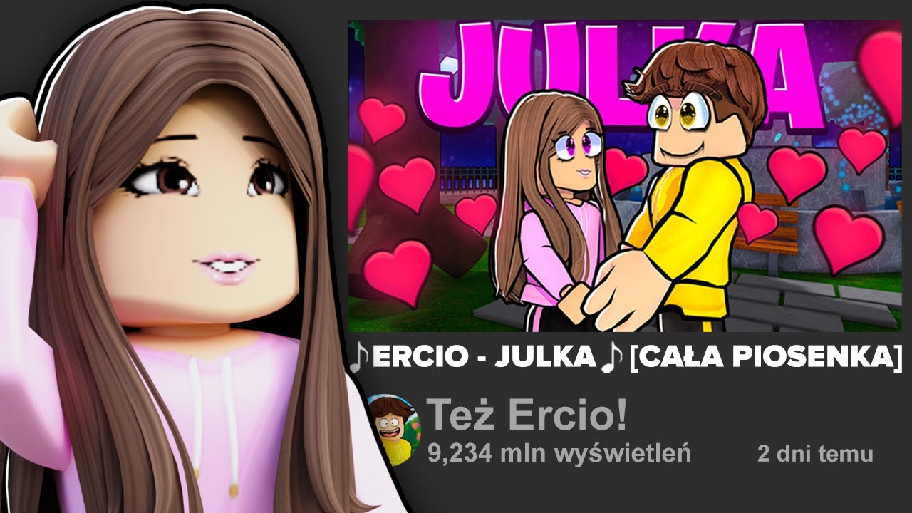 REAGUJE NA PIOSENKĘ MOJEGO CHŁOPAKA DLA MNIE! 😍 [♪ ERCIO - JULKA ♪]