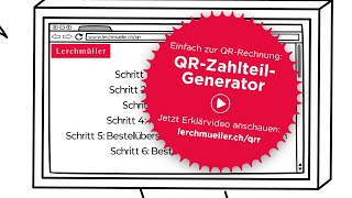 QR-Rechnungen erstellen bei Lerchmüller – QR-Rechnungs-Generator Erklärvideo – Lerchmüller AG
