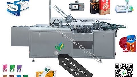 auto pouches sachets cartoning machine with feeding counting system Patches cartoner