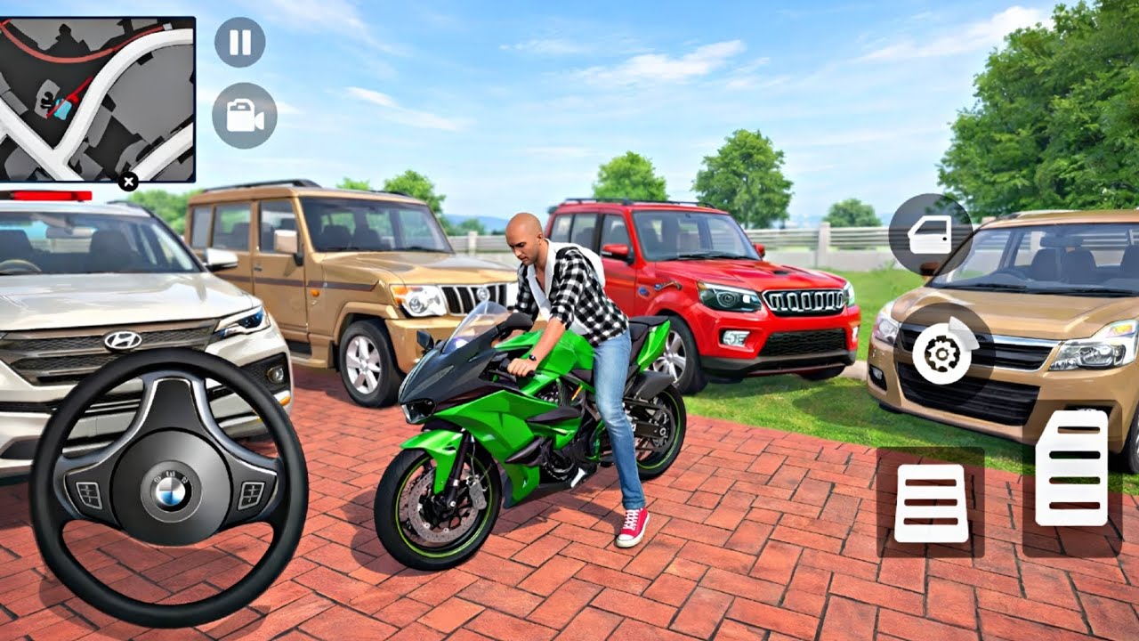 Franklin New Bike & Cars 🚘| Indian Vehicles Simulator 3D Gameplay