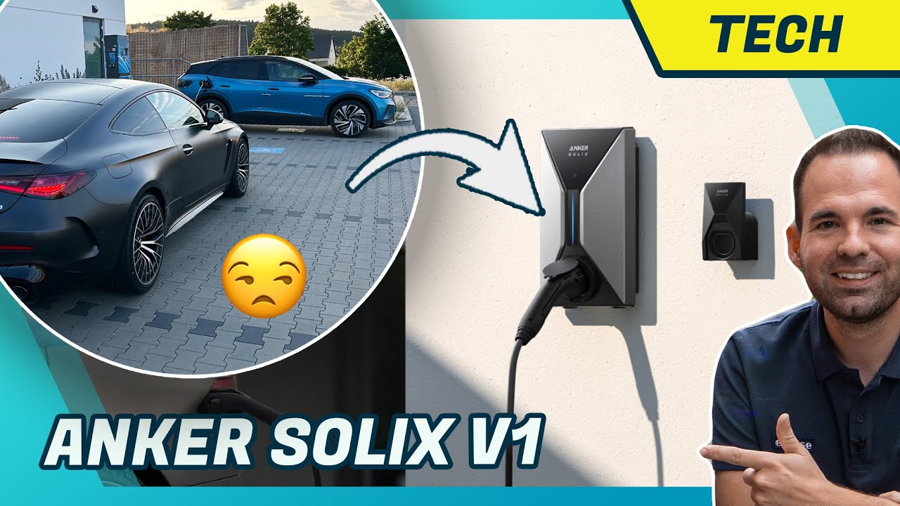 Motoreport lädt bald endlich zuhause | Anker SOLIX V1 | Anker Wallbox