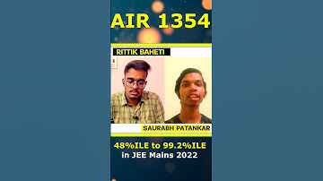 Story of an average student-IITJEE Story | Scored 99 Percentile in JEE Main| IIT Motivation #shorts