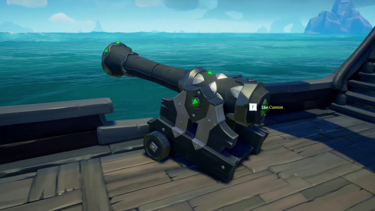 How to get the Obsidian cannons in Sea of Thieves