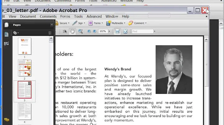 How to extract pages from PDF files in Adobe Acrobat Reader