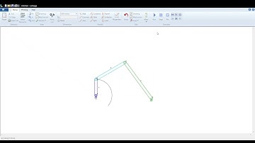 SLIDER CRANK MECHANISM IN LINKAGE SOFTWARE