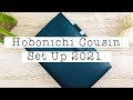 Hobonichi Cousin Set Up 2021