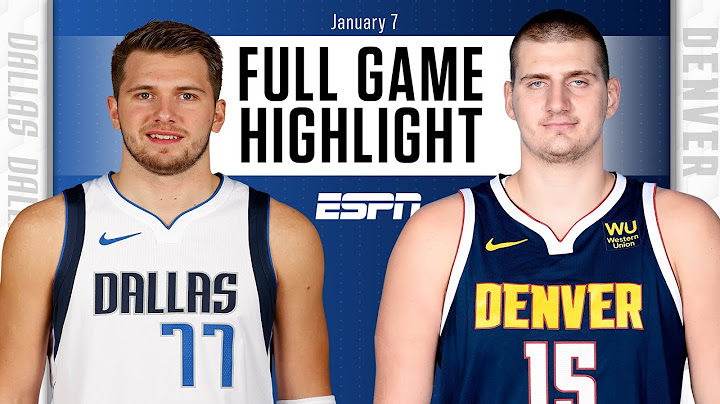 Dallas Mavericks vs. Denver Nuggets [FULL GAME HIGHLIGHTS] | NBA on ESPN