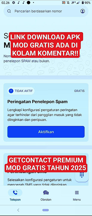 Cara GetContact Premium Mod Gratis Tahun 2025‼️Link Download Di Komentar #getcontact #apkmod #fyp