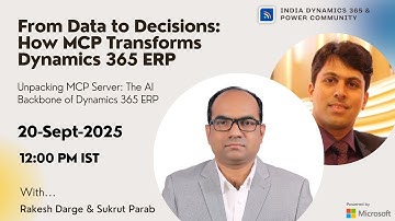From Data to Decisions How MCP Transforms Dynamics 365 ERP