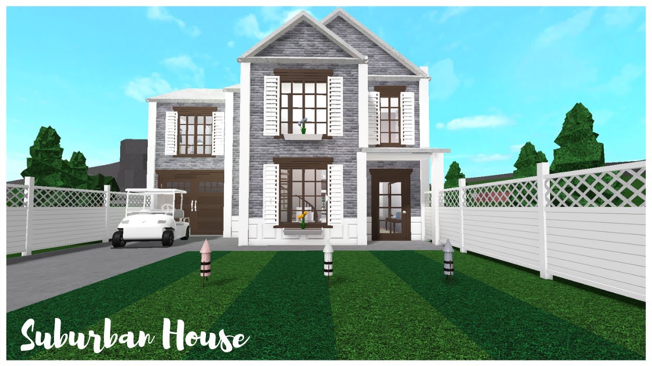 Bloxburg | House Tour | Surburban House - YouTube