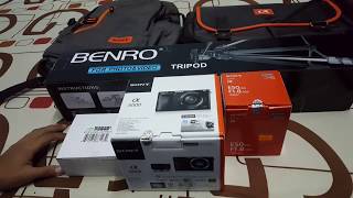 Mở Hộp Sony A6000L 50Mm F1.8 Silver