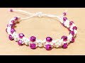 Cómo hacer pulsera de hilo fácil y rápida 