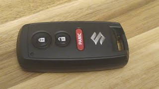 Suzuki Key Fob Battery Replacement  EASY DIY