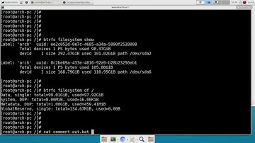 install archlinux under both uefi and btrfs