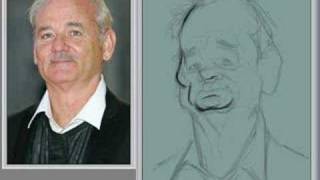 2/6- JoeBluhm paints a Bill Murray cartoon screenshot 5