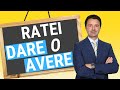 Ratei: vanno in Dare o in Avere?