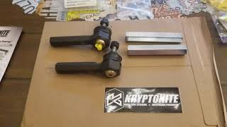 KRYPTONITE PRODUCTS  Death Grip Tie Rods & Solid Steel Tie Rod Sleeves