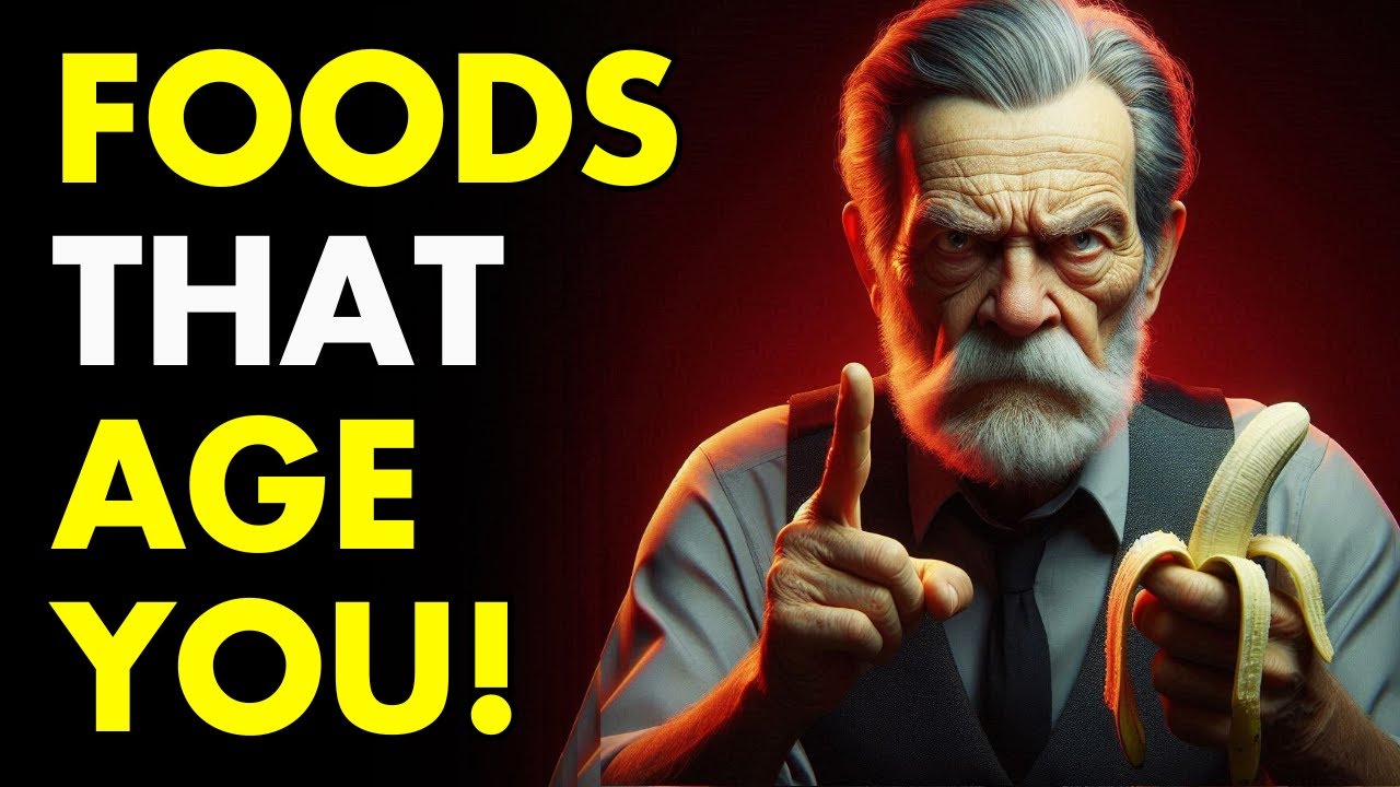 7 FOODS THAT MAKE YOU AGE FASTER - Wisdom for Living | STOICISM - YouTube