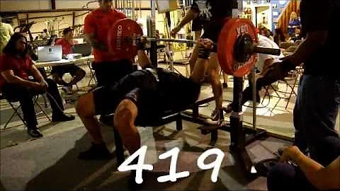 Alan Borden 275 @ USPA Texas State Powerlifting Me...
