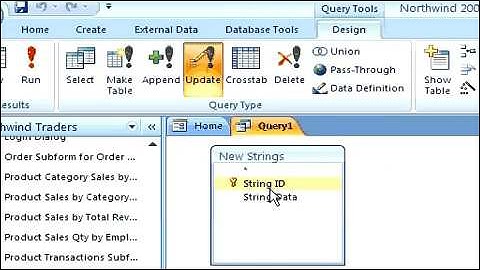 How to Create an Update Action Query in Microsoft Access
