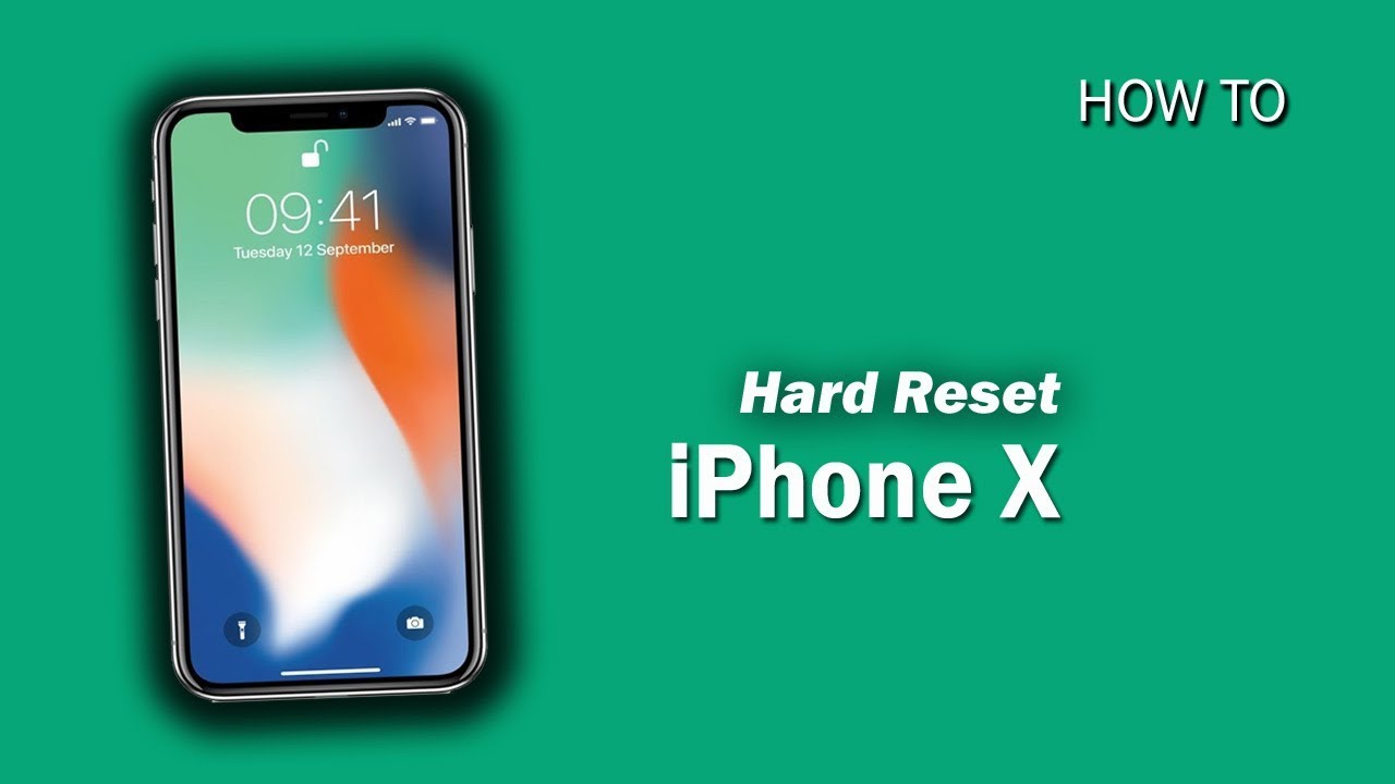 How to Hard Reset iPhone X | MobilePhones Guide Channel - YouTube