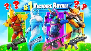 SKIN ANIMAL ALÉATOIRE CHALLENGE ! Défi FORTNITE Battle Royale