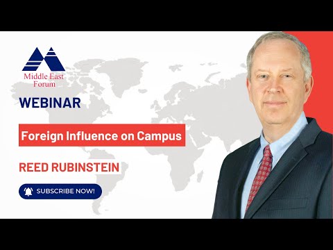 Watch Foreign Influence on Campus with Reed Rubinstein on YouTube