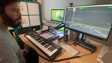 Ableton push 2 live looping blues performance