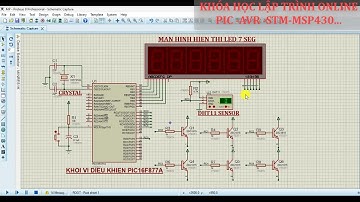 95 | DHT11 ĐO NHIỆT ĐỘ - ĐỘ ẨM HIỂN THỊ LED 7SEG PIC16F877A #DHT11 #7SEG #PIC16F877A