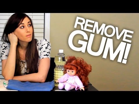 How To Remove Gum - From Hair, Clothing, Carpet and Upholstery (Easy Cleaning Ideas) Clean My Space