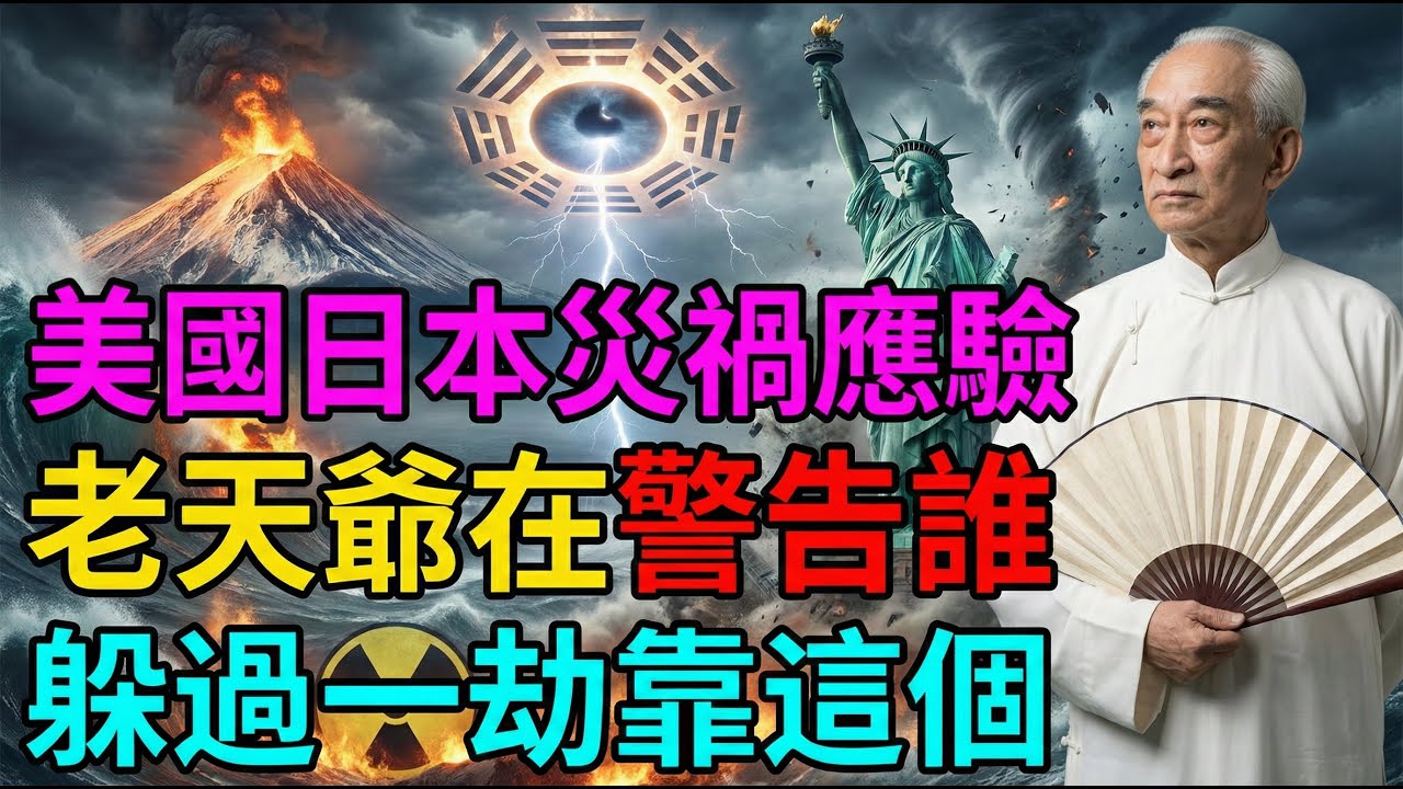 南懷瑾：老天先收拾日本，再收拾美國？這不是巧合，是「天道」！看懂這兩個國家的「病根」，你就知道未來中國會如何！早看懂早避禍 #南懷瑾 #國運 #預言 #日本 #美國 #因果報應 #易經智慧 #避災