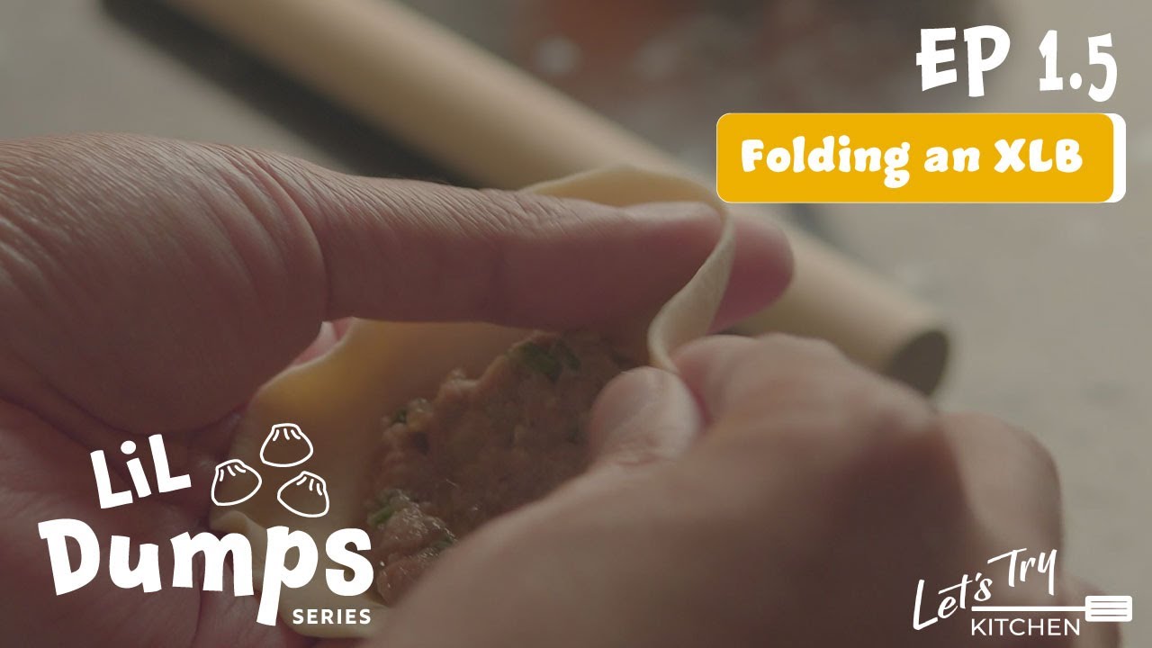 Folding a Xiao Long Bao (Chinese Soup Dumpling) in HIGH DEFINITION