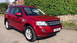 2013(62) LAND ROVER FREELANDER 2 2 2 TD4 XS TURBO DIESEL 6 SPEED MANUAL 4X4