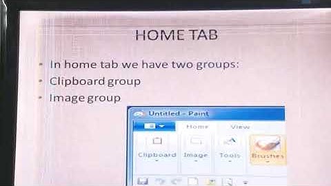 Class 3 computer chapter 3 (more on MS paint) part 2