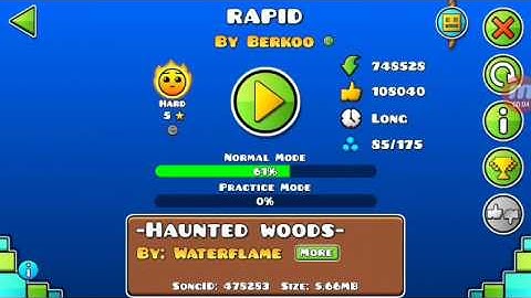 Geometry Dash 2.1 | RAPID By Berkoo