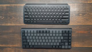 Logitech MX Keys Mini vs MX Mechanical Mini: Two Logitech Keyboards Compared!