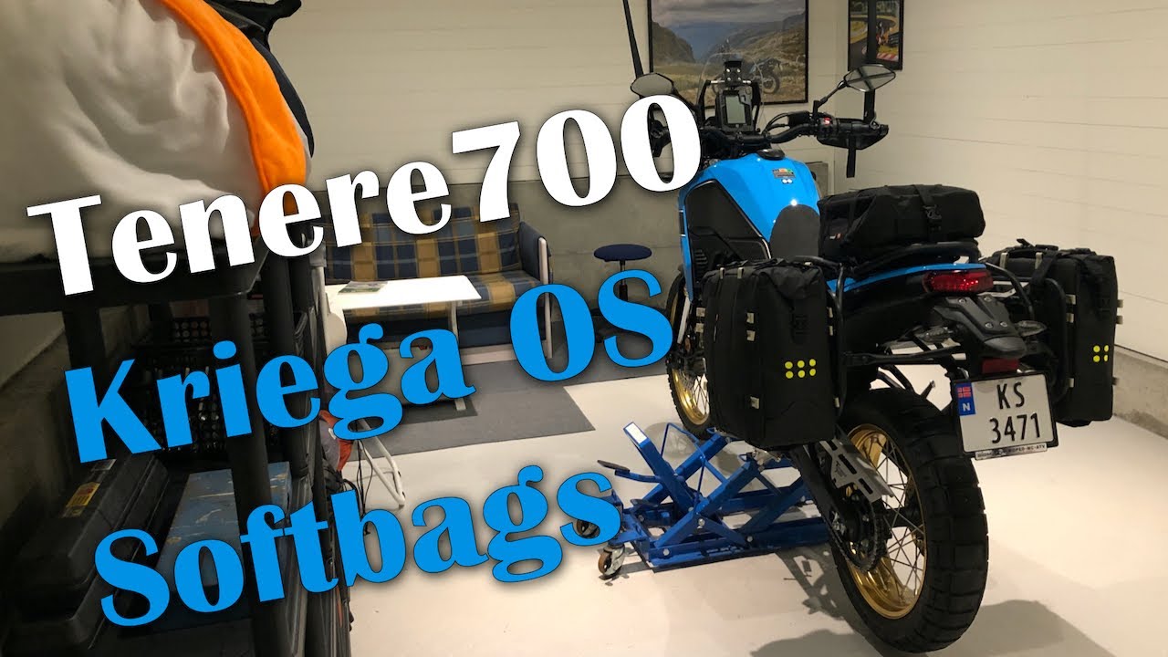 Yamaha Tenere 700 and Kriega OverlanderS Luggage System YouTube