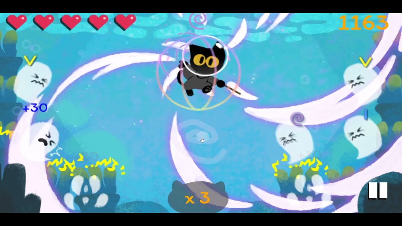 Google brews up an adorable kitten wizard game for Halloween