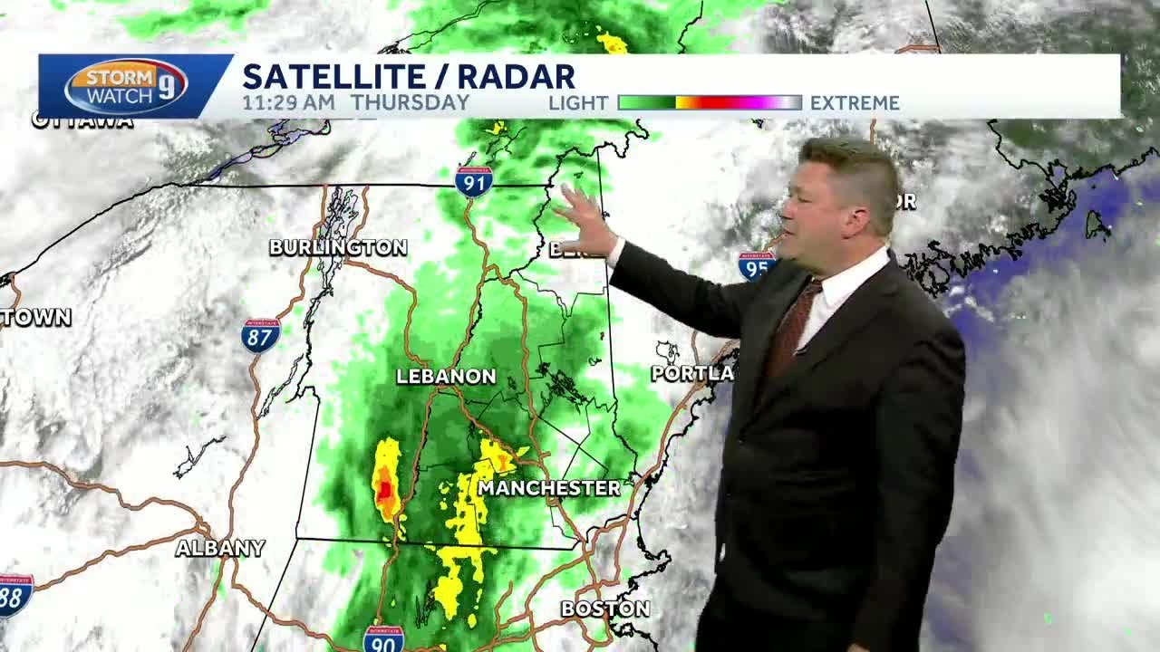 Video: Downpours possible amid steady rain - YouTube