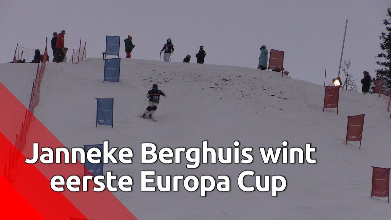 Janneke Berghuis Wint Eerste Europa Cup Mogulskien Youtube