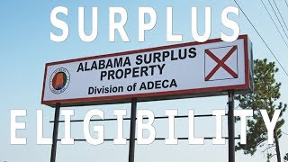 Year-round surplus property eligibility