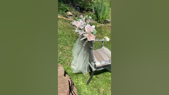 DIY BRIDAL SHOWER CHAIR