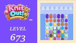 Knit Out - Level 673 Solution Walkthrough | No Boosters used
