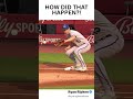 The Ball BROKE His Glove?! #MLB #baseball