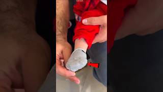 Soldier Shocked After Seeing His Baby's Hands and Feet 🤯 #shots #facts
