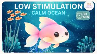 Deep Ocean Bubbles 🌊 Baby Sleep Music with Gentle Lullaby | Calm Underwater Sounds for Deep Sleep