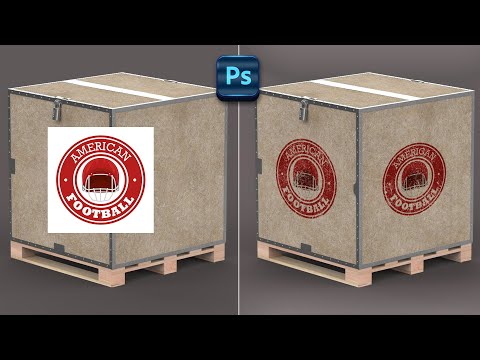 1min Tutorial Add Design on Subject in Photoshop