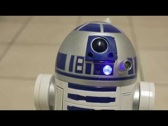 Star Wars Hasbro Interactive R2-D2 - YouTube