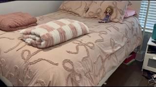 Soft Bedding For My Teens Bedroom! - Bedsure Tufted Rose Pink Queen Size Comforter Sets, GentleSoft™ screenshot 5